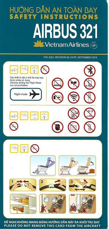 Airbus A321 | Safety Cards